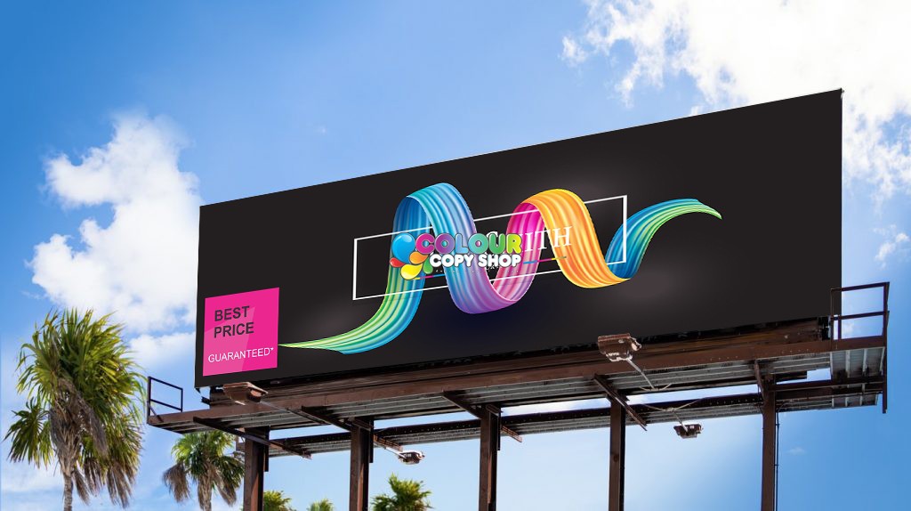 2 m × 1 m PVC Banner